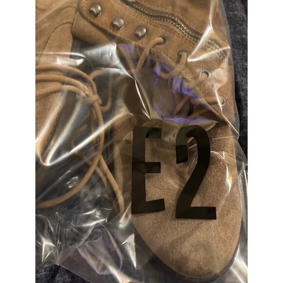 Sam Edelman Mackay Womens Size 9 Brown Nubuck Combat Style Ankle Boots - Picture 10 of 16